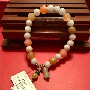Multicolor Jade Bracelet